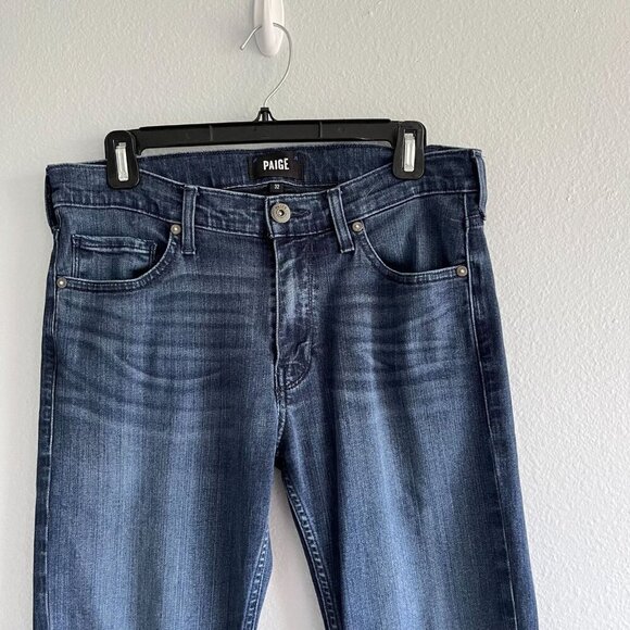 Paige Denim Lennox Slim FIt Jeans in Dorset Blue Size 32 Men's - Picture 2 of 11
